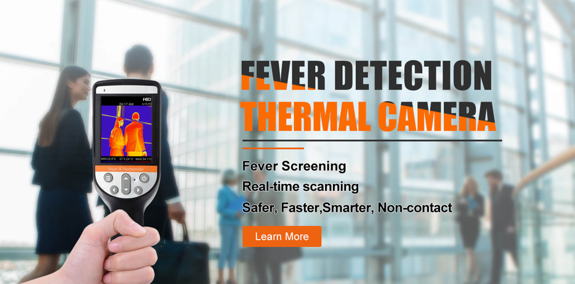 Thermal Imaging Camera for Industry and Fever Screening