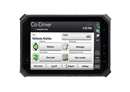 MDT864 8"  Rugged Vehicle-mount Tablet
