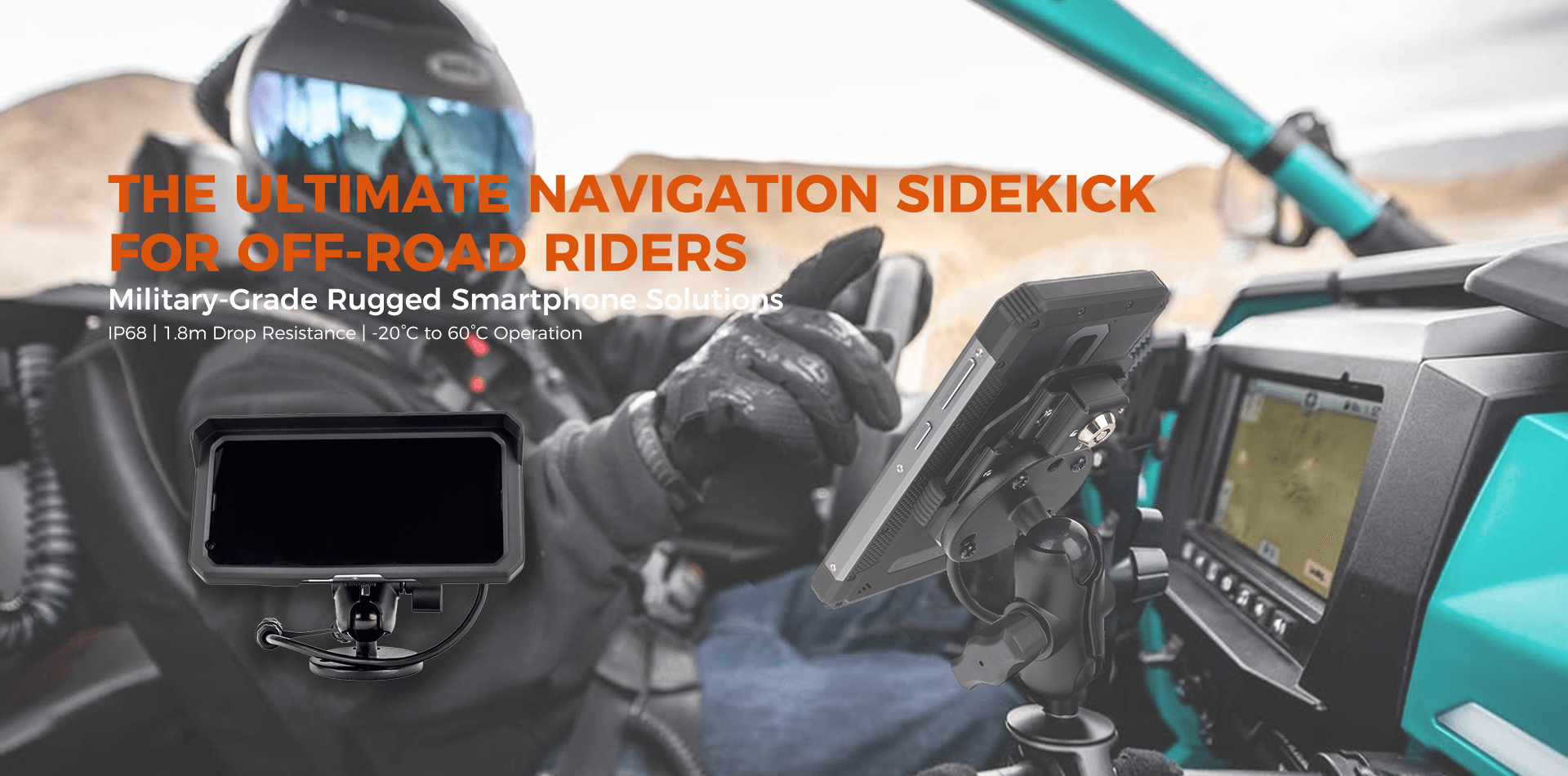 Mobile Data Terminal for Motorcycle