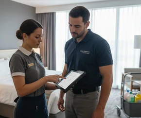 Rugged Tablet Solutions for Housekeeping & Facility Management | TOPICON