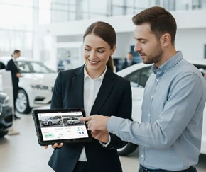 Rugged Tablet Solutions for Customer Service & Engagement in Car Sales