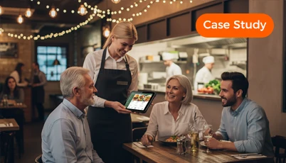 Rugged Tablets Simplify F&B Ordering in Restaurants