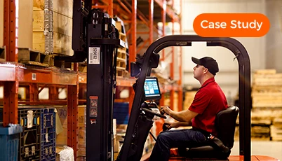 Rugged Tablets Improve Forklift Safety