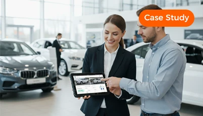 Rugged Tablets Boost Customer Engagement in Car Sales