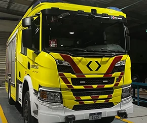 Mobile Data Terminal MDT865 for Firefighting Fleet Management