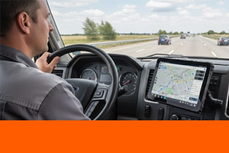 Rugged Tablet for Truck Fleet | 5G Android Vehicle Computer Solutions