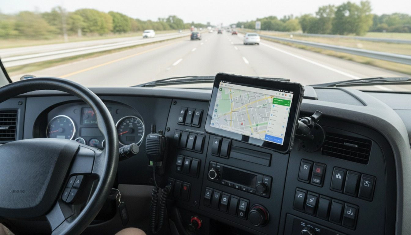 truck fleet with MDTs truck fleet with MDTs