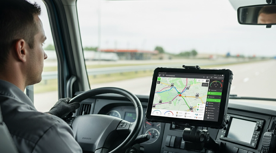 fleet management tablet