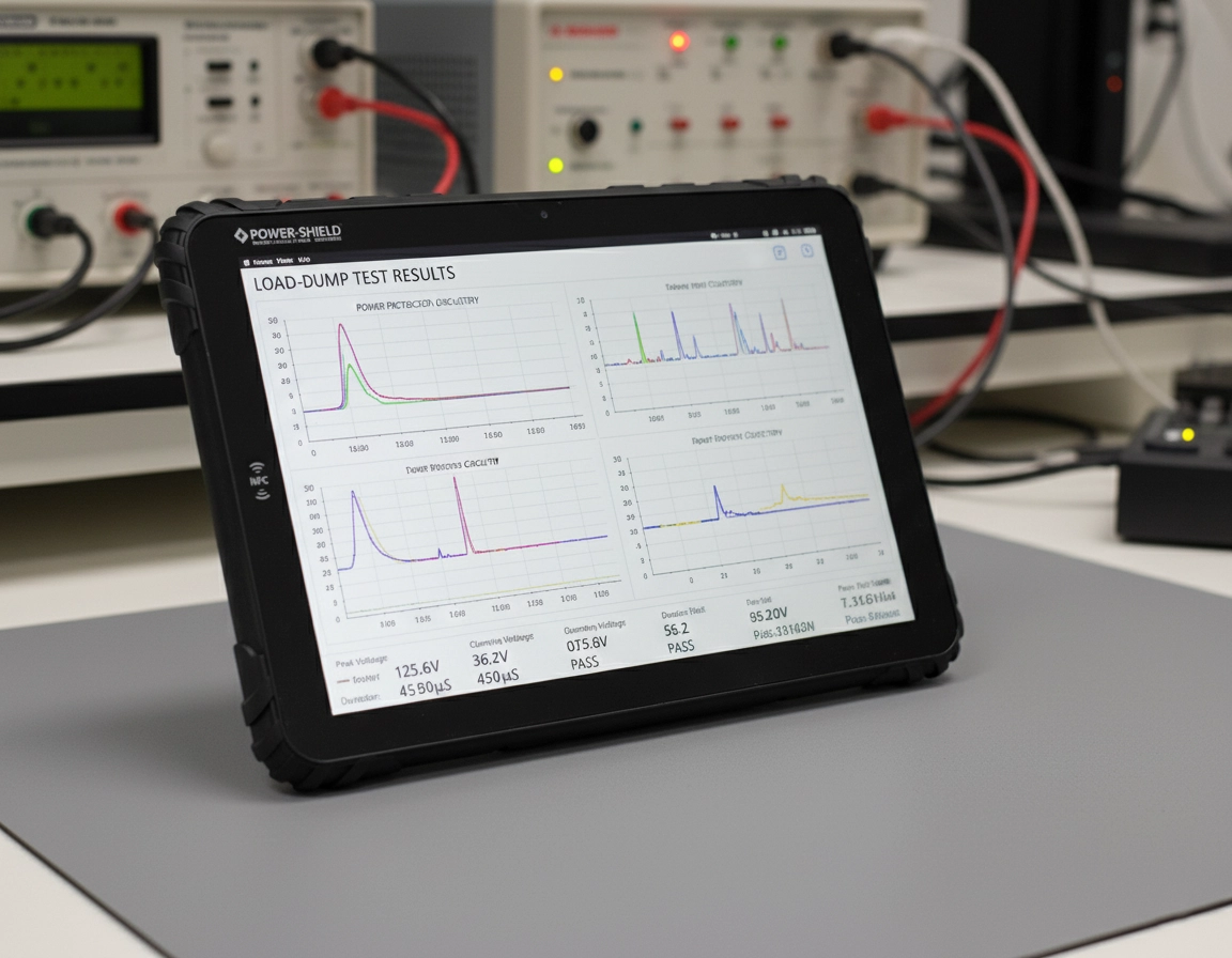rugged tablet power protection circuitry