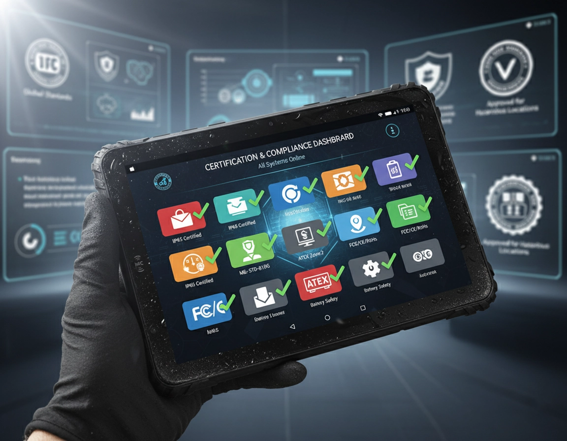 rugged tablet safety design