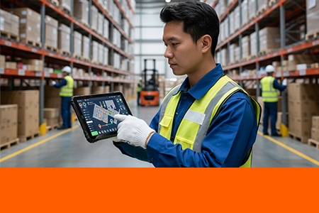 Rugged Warehouse Tablets: Enhancing Logistics Efficiency and Accuracy