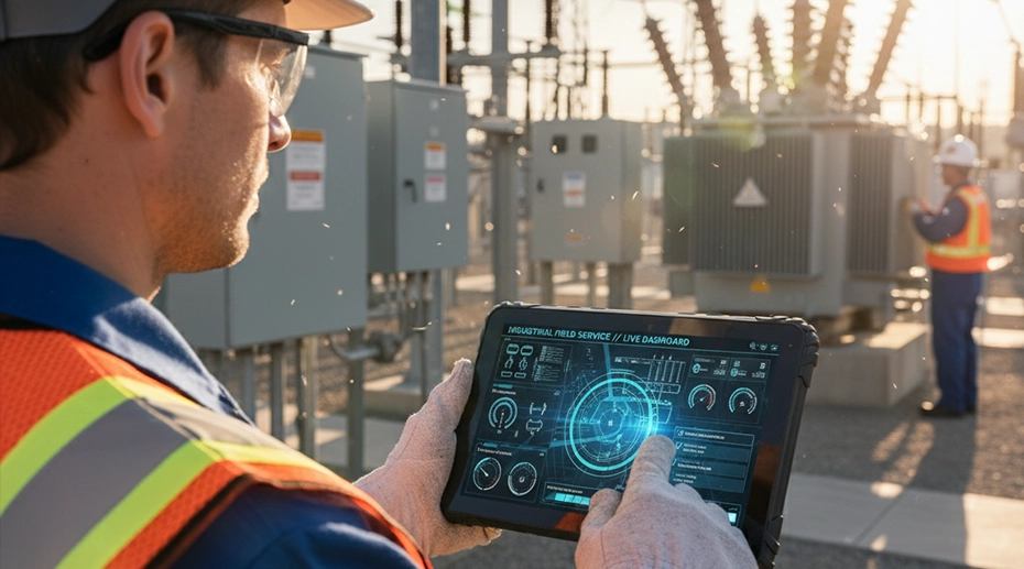 IP67 waterproof Industrial Tablet for outdoor operations