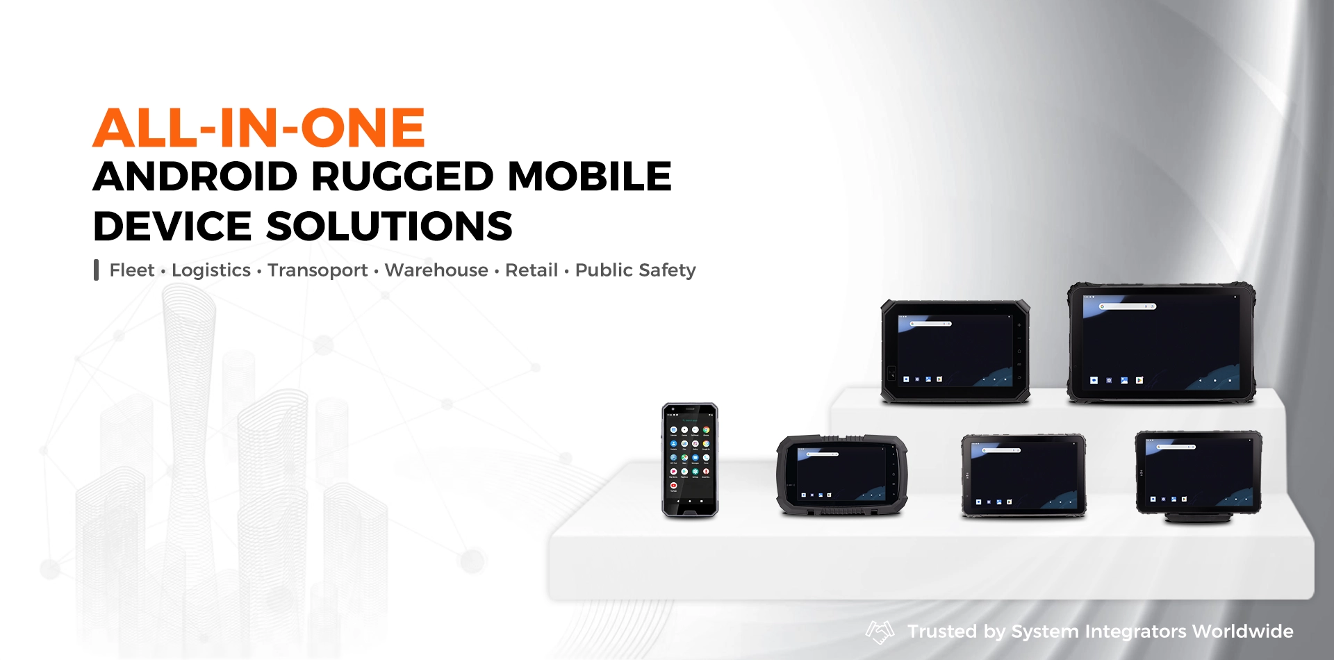 Industrial Tablets for Transportation, Logistics, and Warehouse Operations