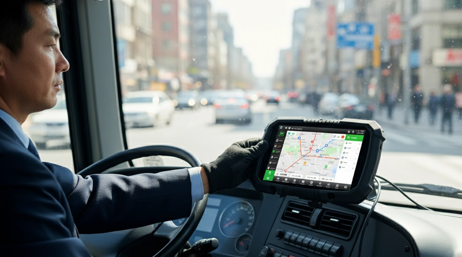 MDT Mobile Data Terminal on bus