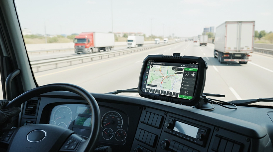 MDT Mobile Data Terminals on truck
