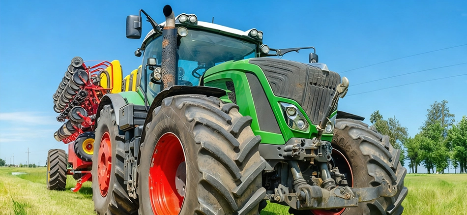 Rugged Tablet on tractor Rugged Tablet on tractor