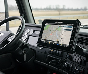 In-Cab Tablet Solutions | Rugged Android Tablet with GPS for Trucks
