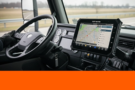 In-Cab Tablet Solutions | Rugged Android Tablet with GPS for Trucks
