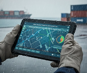 Water Resistant Tablet for Commercial Use | Waterproof Tablet with GPS for Fleet & Field