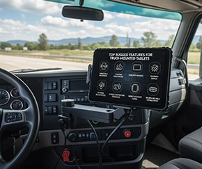 Top Rugged Features Needed for Truck-Mounted Tablets