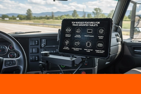 Top Rugged Features Needed for Truck-Mounted Tablets