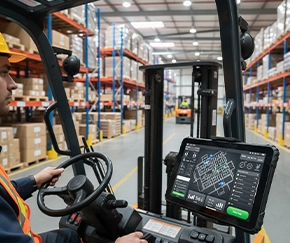Forklift Tablet Explained: Rugged Tablets for Warehouse Vehicles