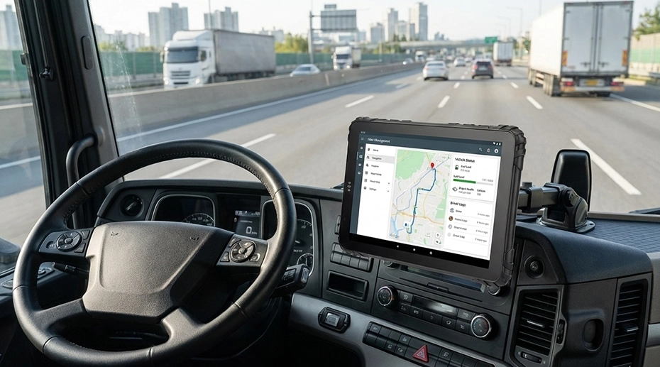 What Is a Truck Tablet? Rugged Tablets for Commercial Trucks
