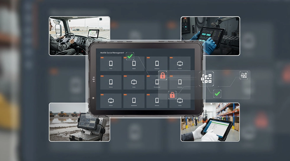 MDM rugged device management for rugged tablets and vehicle-mounted industrial devices MDM rugged device management for rugged tablets and vehicle-mounted industrial devices