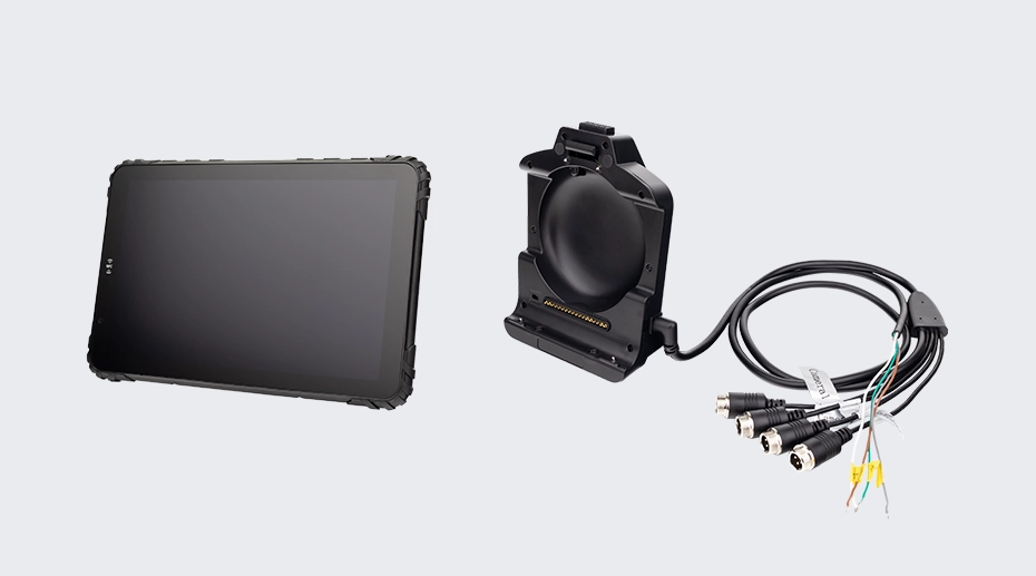 MDT880 cradle and cable system integration and overview