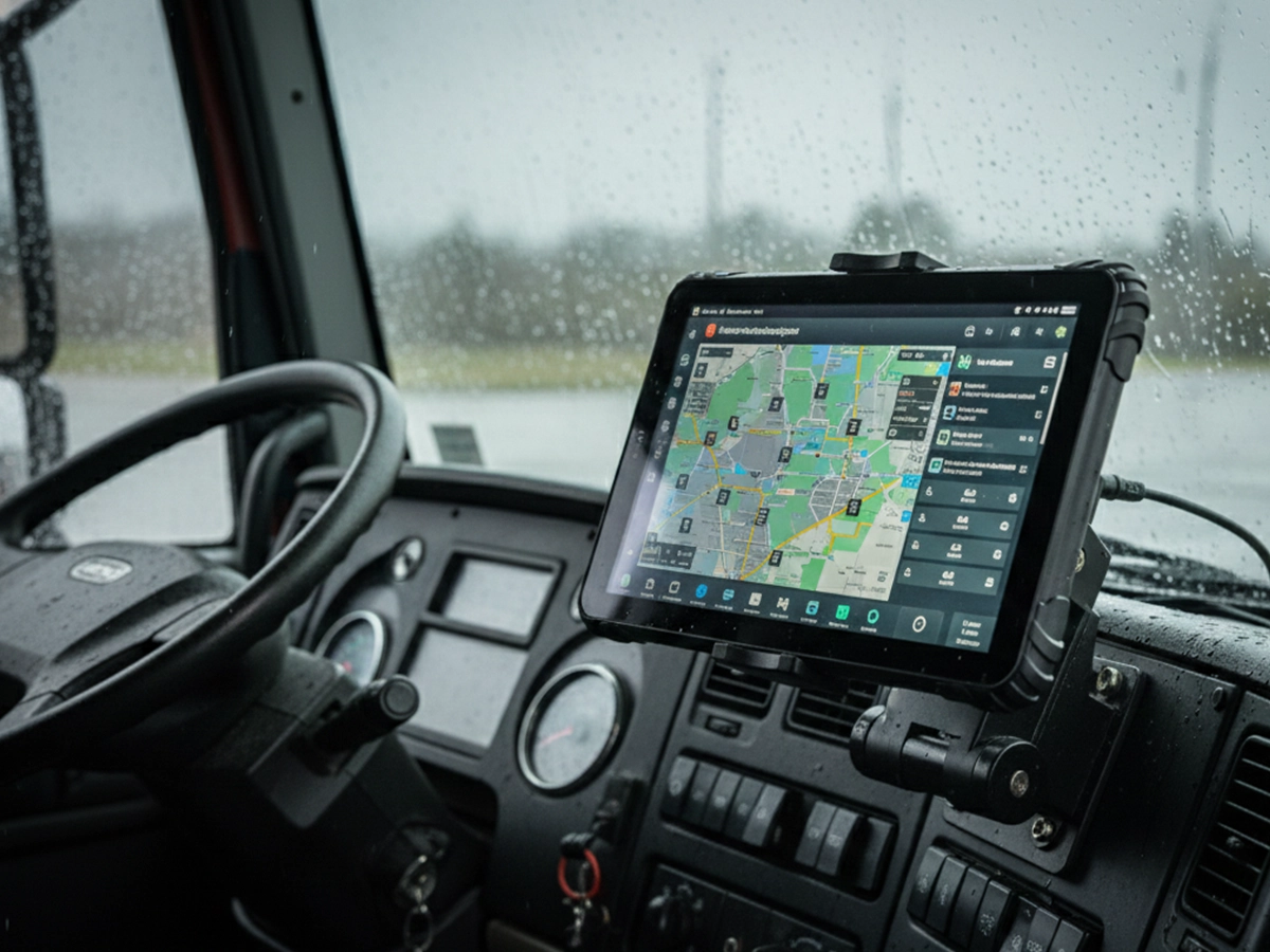 MDT880 Vehicle Mounted Android Tablet
