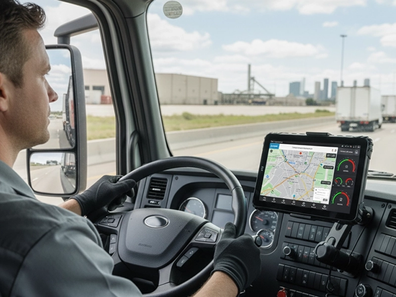 Truck cabin with MDT865
