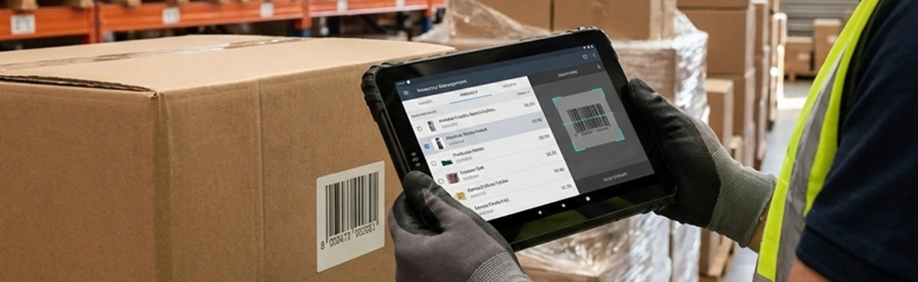 industrial rugged tablet designed for warehouse logistics environments