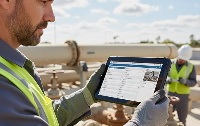 White label rugged tablet for field service work orders and remote inspections - OEM private label