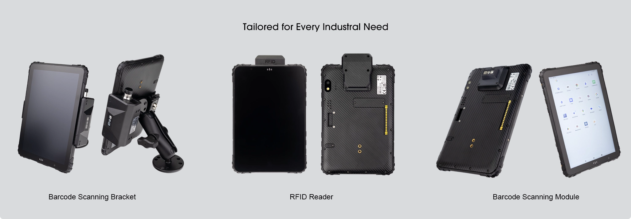 custom rugged tablet design with industrial specifications