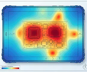 MDT Thermal Design: How Rugged Tablets Operate in 50°C High-Temperature Environments