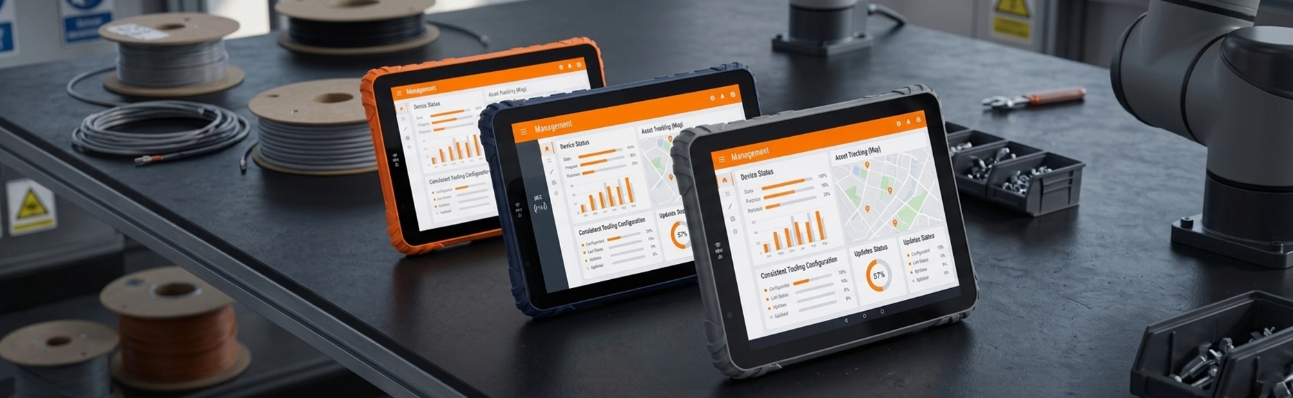 White label rugged tablet customization options including logo engraving, custom boot screen, and private label packaging for OEM brands