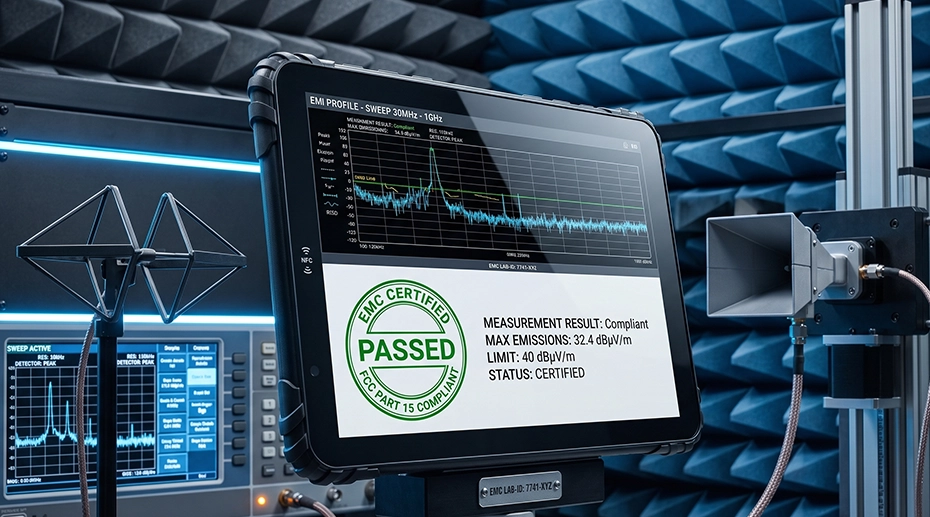PTCRB and FCC certification for rugged tablets entering global markets - certification is the gateway to commercialization