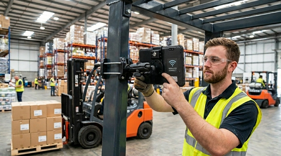 Forklift Tablet Installation Guide – Mounting, Power, and Safety Best Practices