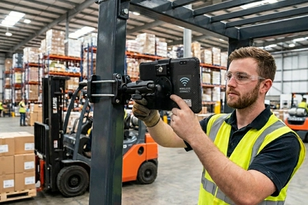 Forklift Tablet Installation Guide – Mounting, Power, and Safety Best Practices