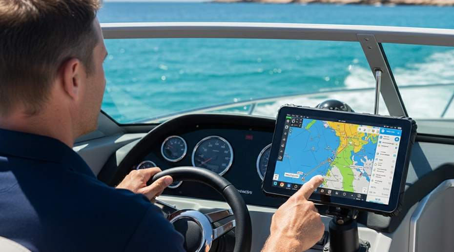 Waterproof tablet for marine vessels Waterproof tablet for marine vessels