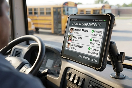 School Bus MDT Guide – Rugged Mobile Data Terminals for Student Transportation | TOPICON