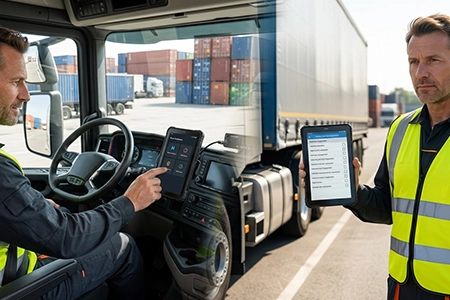 EU Regulation 165/2014 and Fleet Tablet Hardware — What the Daily Walkaround Inspection Means for Device Selection