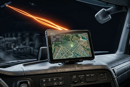 GNSS Hardware for Fleet Tablets — Dual-Band & Antenna Guide | TOPICON