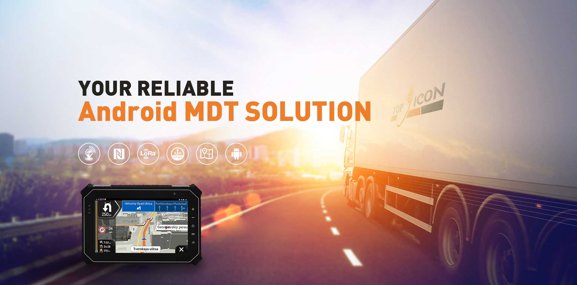 Mobile Data Terminal for Fleet Management