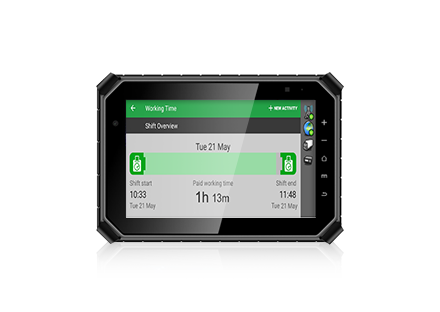 MDT840 8" IP67 Industrial Grade MDT Tablet for FMS(EOL)