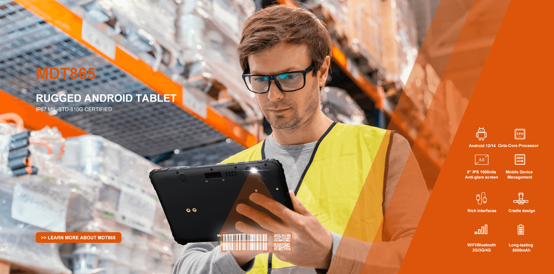Thermal Imaging Camera for Industry and Fever Screening
