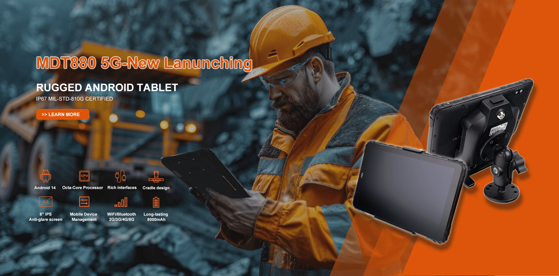 Mobile Data Terminal for Fleet Management